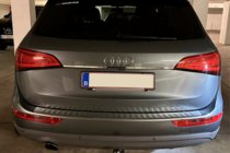 Audi Q5 2008-2017 Listwa chromowana nad tablicą rejestracyjną (stal nierdzewna) zdjęcia 4