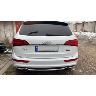 Listwa chromowana nad tablicą rejestracyjną (stal nierdzewna) Audi Q5 2008-2017 zdjęcia 2