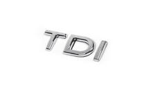 Volkswagen Jetta 2006-2011 Emblemat TDI (jak oryginał) Cały Chrom zdjęcia 4