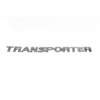 Napis Transporter 7E0 853 687 739 (kursywa) Volkswagen T5 2010-2015 zdjęcia 2