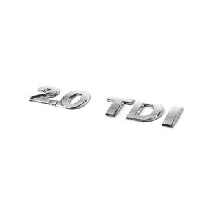 Napis 2.0 TDI zdjęcia 2