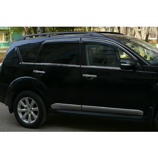 Listwy Ozdobne na Okna (6 szt, Stal Nierdzewna) Mitsubishi ASX 2010-2023 zdjęcia 3