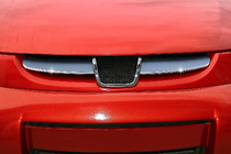 Peugeot Partner 1996-2008 Nakładki na grill chromowane 2004-2008 (2 szt., stal nierdzewna) zdjęcia 1