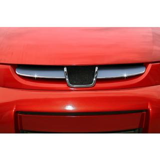 Nakładki na grill chromowane 2004-2008 (2 szt., stal nierdzewna) Peugeot Partner 1996-2008 zdjęcia 1
