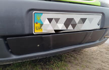 Citroen Berlingo 1996-2008 Kratka zimowa (1996-2003) Błyszczący zdjęcia 1