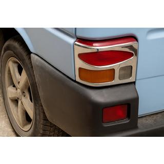 Nakładki na Lampy Tylne (2 szt., Stal Nierdzewna) Volkswagen T4 Transporter 1990-2003 zdjęcia 1