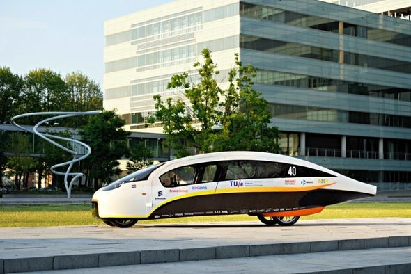 Studenci Holandii wymyślili nietypowy pojazd elektryczny