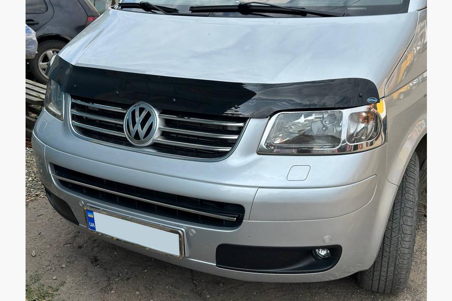 Volkswagen T5 Multivan 2003–2010 Chromowane nakładki na przednie reflektory (2 szt., stal nierdzewna) Image
