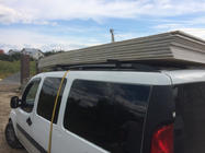 Fiat Doblo I 2005-2010 Relingi Dachowe Chromowane Baza Maxi, Plastikowe Stopy zdjęcia 17