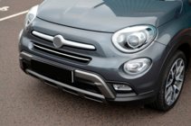Fiat 500X 2014-2024 Nakładka na przedni zderzak ze stali nierdzewnej zdjęcia 4