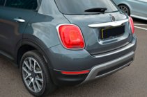 Fiat 500X 2014-2024 Nakładka na tylny zderzak OmsaLine Stal Nierdzewna zdjęcia 5