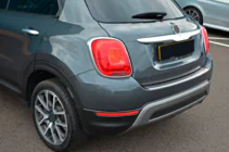 Fiat 500X 2014-2024 Nakładka na tylny zderzak OmsaLine Stal Nierdzewna zdjęcia 5
