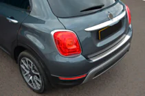 Fiat 500X 2014-2024 Nakładka na tylny zderzak OmsaLine Stal Nierdzewna zdjęcia 1