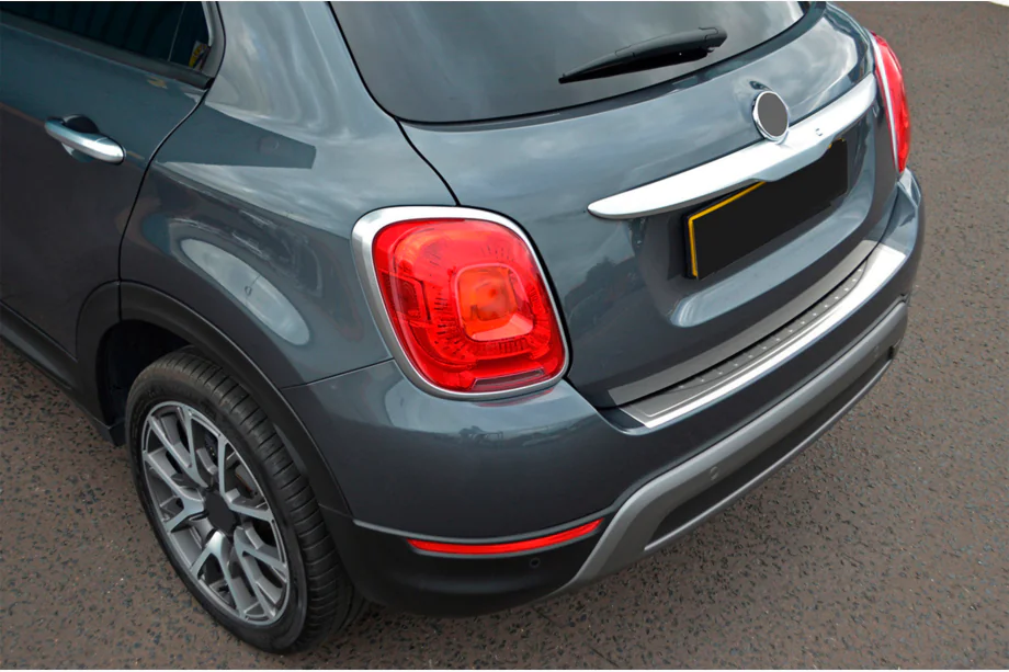 Fiat 500X 2014-2024 Nakładka na tylny zderzak OmsaLine Stal Nierdzewna Image