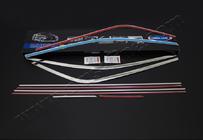 Hyundai I-20 2014-2020 Kompletne listwy ram okien (10 szt, stal nierdzewna) zdjęcia 2