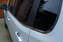 Jeep Renegade 2014- Listwy okienne stal nierdzewna (6 szt) OmsaLine - Włoska Stal Nierdzewna zdjęcia 3