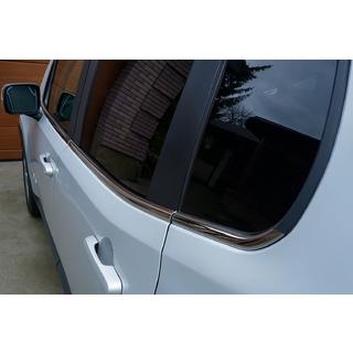 Listwy okienne stal nierdzewna (6 szt) Jeep Renegade 2014- zdjęcia 3