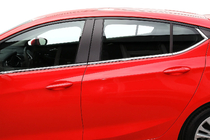 Opel Astra K 2016-2021 Obramowanie Szyb Stal Nierdzewna zdjęcia 9