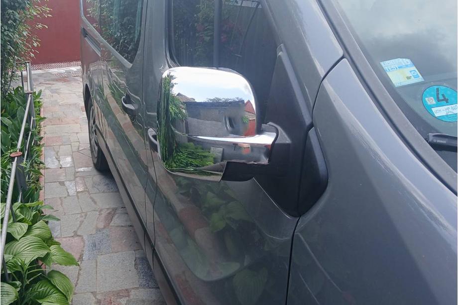 Renault Trafic 2015- Nakladki na Lusterka (2 szt., plastik) Zdjęcia 5