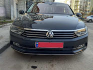 Volkswagen Passat B8 2015-2023 Nakładki na przedni zderzak ze stali nierdzewnej (2015-2018, 3 szt.) Carmos - Turecka Stal Nierdzewna zdjęcia 2