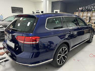 Volkswagen Passat B8 2015-2023 Nakładka ochronna na tylny zderzak ze stali nierdzewnej SD/SW (3 szt.) Carmos - Turecka Stal Nierdzewna zdjęcia 4