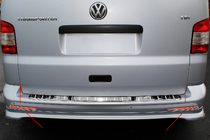Volkswagen T6 2015-2024 Nakładki na tylne odblaski (2 szt., stal nierdzewna) zdjęcia 1