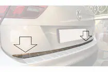 Volkswagen Tiguan 2016-2023 Listwa bagażnika stal nierdzewna Carmos - Turecka Stal Nierdzewna zdjęcia 1