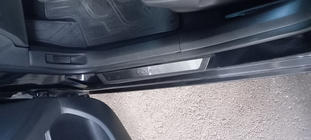 Citroen C-4 2010-2018 Nakładki progowe Flexill (4szt, stal nierdzewna) zdjęcia 2