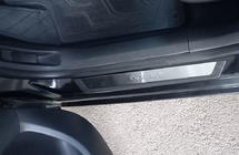Citroen C-4 2010-2018 Nakładki progowe Flexill (4szt, stal nierdzewna) zdjęcia 1
