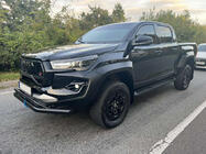 Toyota Hilux 2015- Podwójny przedni pałąk Vegas (2015-2020, czarny, 76mm) zdjęcia 8