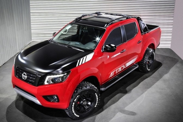 Nissan zaprezentował koncepcyjny nowego pickupa Frontier Attack