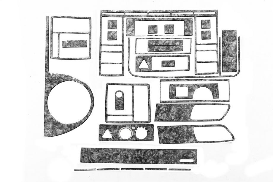 Volkswagen T5 Caravelle 2004-2010 Nakładki na Deskę Rozdzielczą Zdjęcia 8