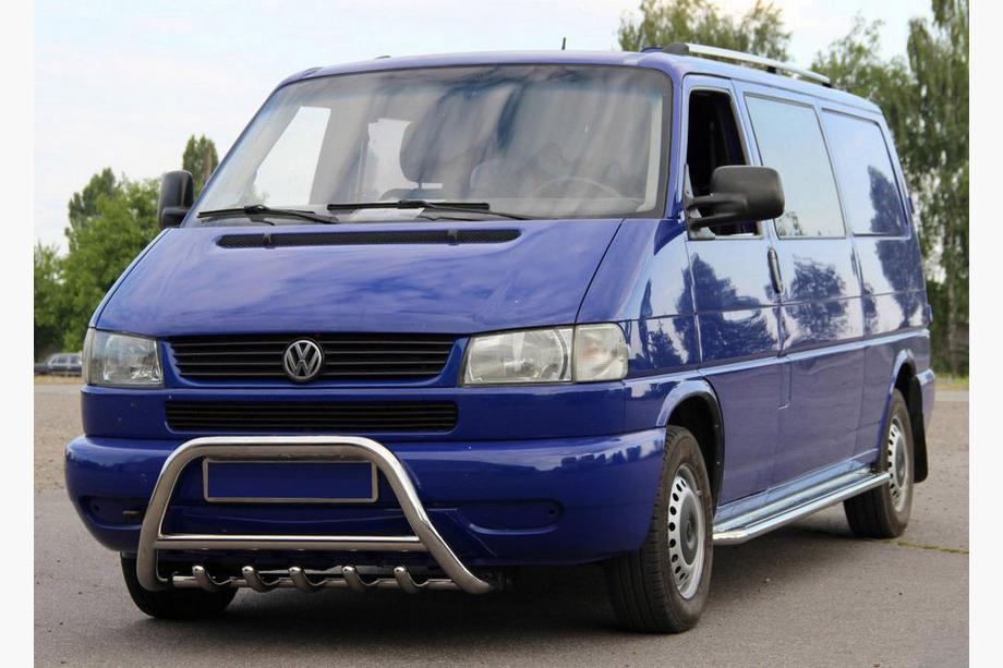 Volkswagen T4 Transporter 1990-2003 Pałąk Przedni WT003 60mm Stal Nierdzewna 60mm, z napisem Image