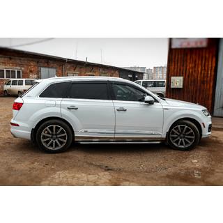 Progi Boczné OEM V1 (2 szt., Aluminium) Audi Q7 2015–2026 zdjęcia 3