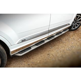 Progi Boczné OEM V1 (2 szt., Aluminium) Audi Q7 2015–2026 zdjęcia 2