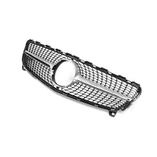 Atrapa Przednia Diamond Silver (2015-2018) Mercedes A-class W176 2012-2018 zdjęcia 3