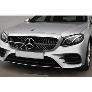 Atrapa Chłodnicy Diamond Black (do Avantgarde/AMG-Line/E43 AMG/E53 AMG 2016-2020) Mercedes E-сlass W213 2016-2023 zdjęcia 1