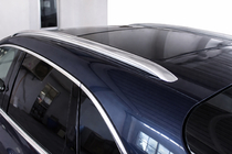 Porsche Macan 2014-2024 Zintegrowane relingi dachowe szare OEM (Aluminium, montaż na klej) zdjęcia 1