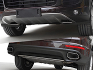 Porsche Cayenne 2010-2017 Nakładki na Zderzak Przedni i Tylny (2015-2017) zdjęcia 1