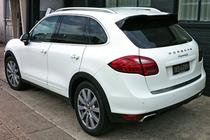 Porsche Cayenne 2010-2017 Relingi dachowe OEM (2 szt.) zdjęcia 2