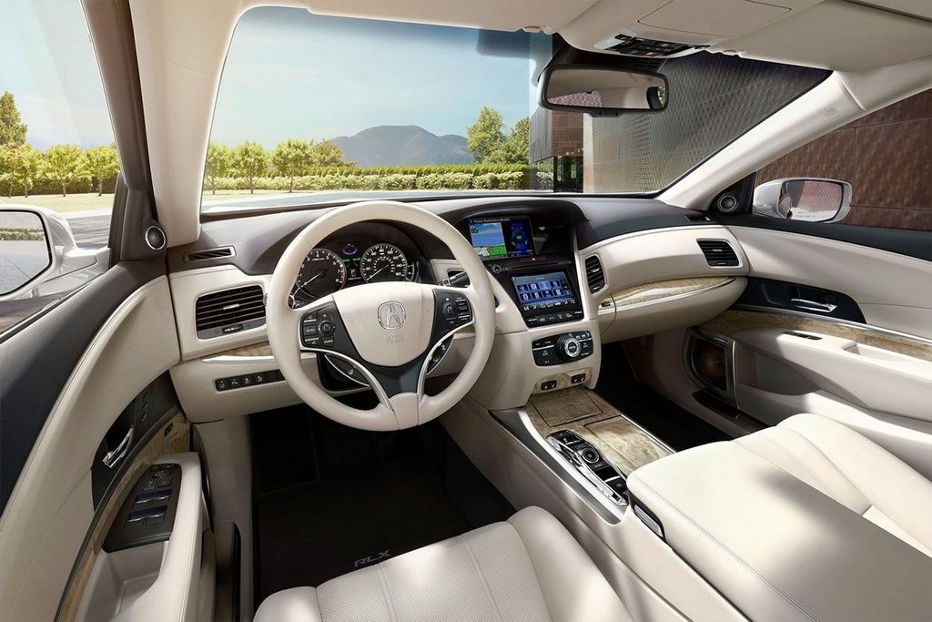 Przedstawiony zaktualizowany sedan Acura RLX