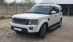 Land Rover Discovery IV 2009-2017 Relingi dachowe Model Oryginalny (srebrne) zdjęcia 3