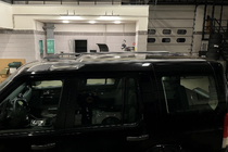 Land Rover Discovery IV 2009-2017 Relingi dachowe Model Oryginalny (srebrne) zdjęcia 1
