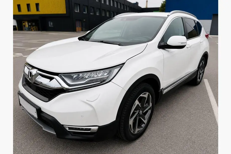 Honda CRV 2017-2022 Zintegrowane relingi dachowe szare OEM (aluminium, montaż na śruby) Zdjęcia 1