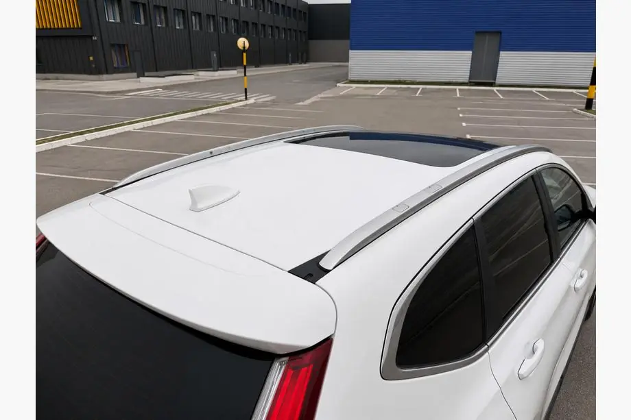Honda CRV 2017-2022 Zintegrowane relingi dachowe szare OEM (aluminium, montaż na śruby) Zdjęcia 3