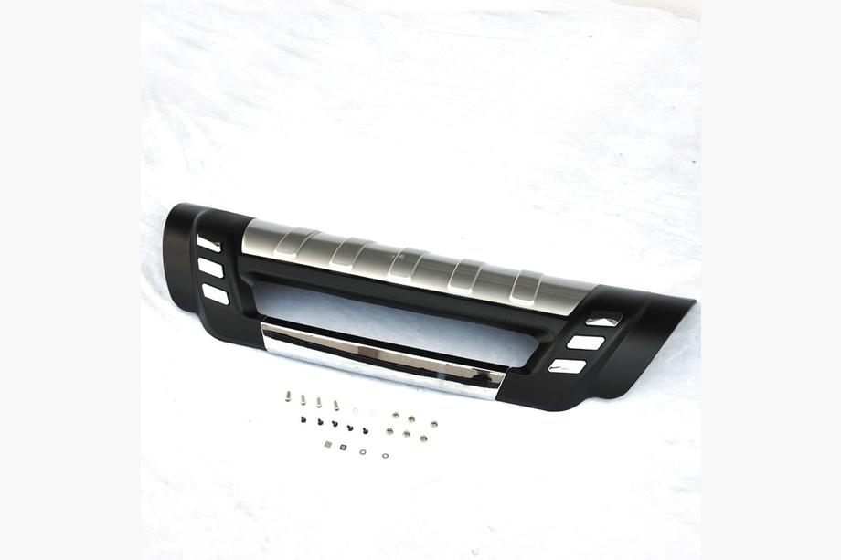 Nissan Qashqai 2010-2014 Tylny dyfuzor V2 (szary plastik) Zdjęcia 2