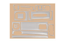 Volkswagen Golf 3 1991-2001 Nakładki na Deskę Rozdzielczą Aluminium zdjęcia 3
