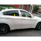 BMW X6 E71 2008–2014 Listwy dolne okien stal nierdzewna (4 szt.) zdjęcia 1