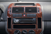 Volkswagen Polo 2001-2009 Nakladki na Deske Rozdzielcza (2001-2005) Aluminium zdjęcia 1