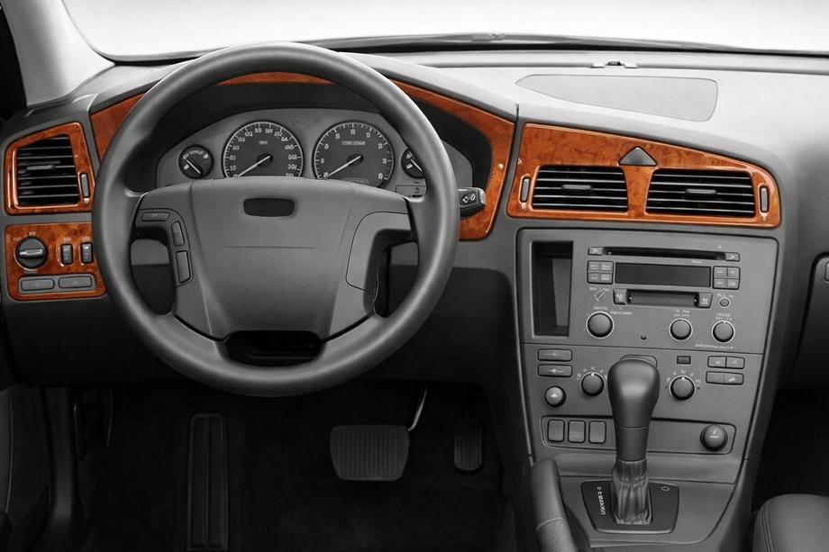 Volvo S60 2000-2009 Nakładki na deskę rozdzielczą (Główne, 2005-2009) Aluminium Image